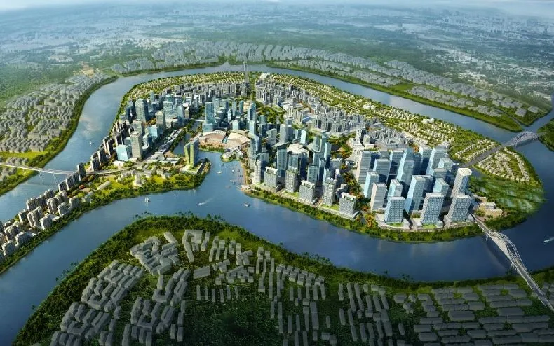 Phối cảnh khu Bình Quới - Thanh Đa