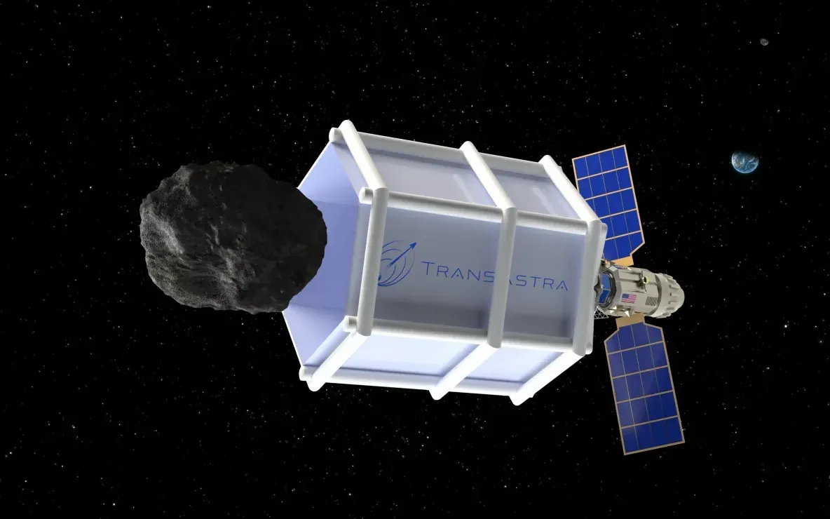 Mô phỏng túi bơm hơi Capture Bag của TransAstra với nhiều kích cỡ dùng để thu giữ tiểu hành tinh (Ảnh: TransAstra)