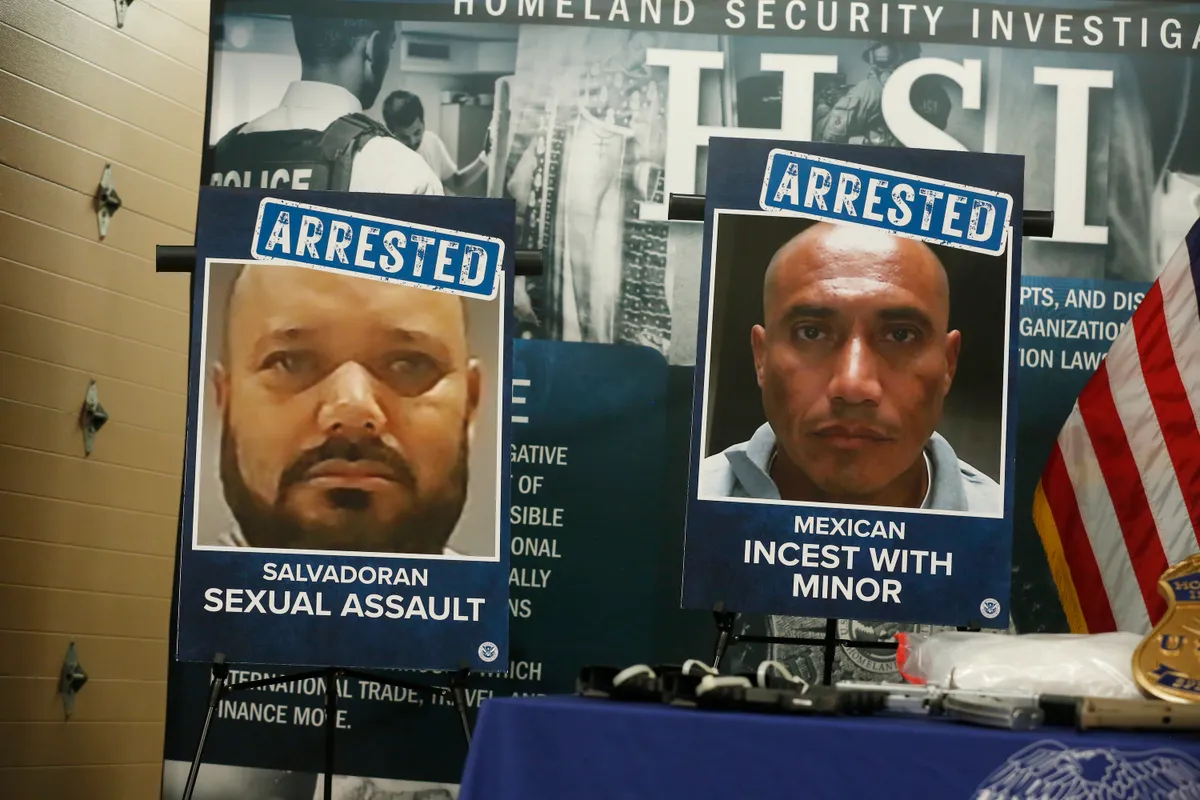 Mỹ bắt giữ hơn 150 tội phạm tình dục là người nhập cư bất hợp pháp - Ảnh 1.