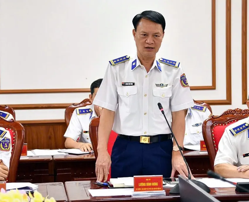 Đại tá Lương Đình Hưng giữ chức Phó Tư lệnh Pháp luật Cảnh sát biển Việt Nam - Ảnh 1.
