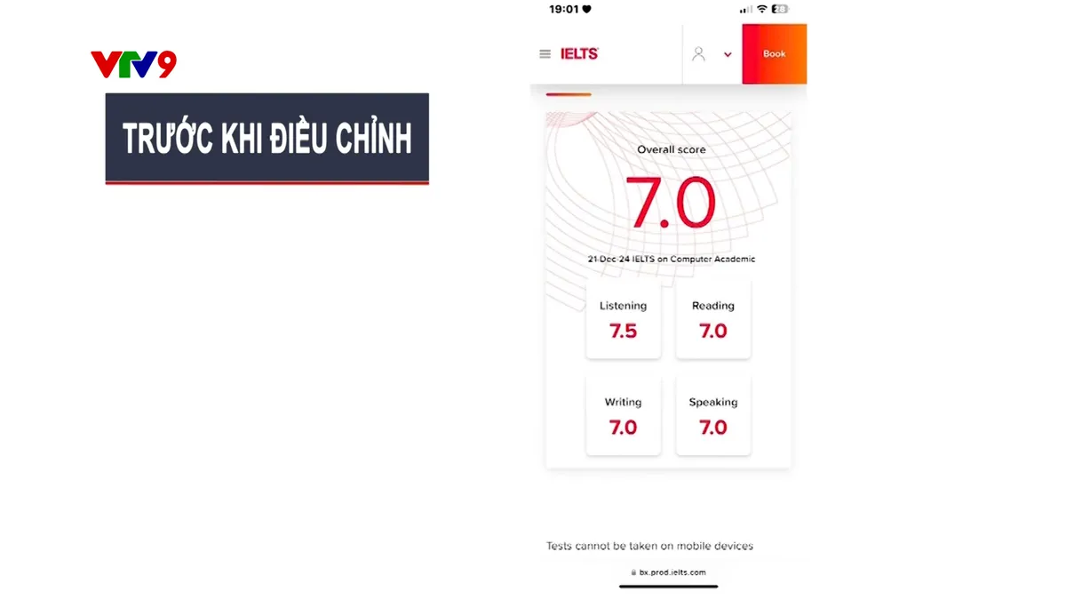 Nhiều thí sinh mất cơ hội vì sai sót điểm thi IELTS