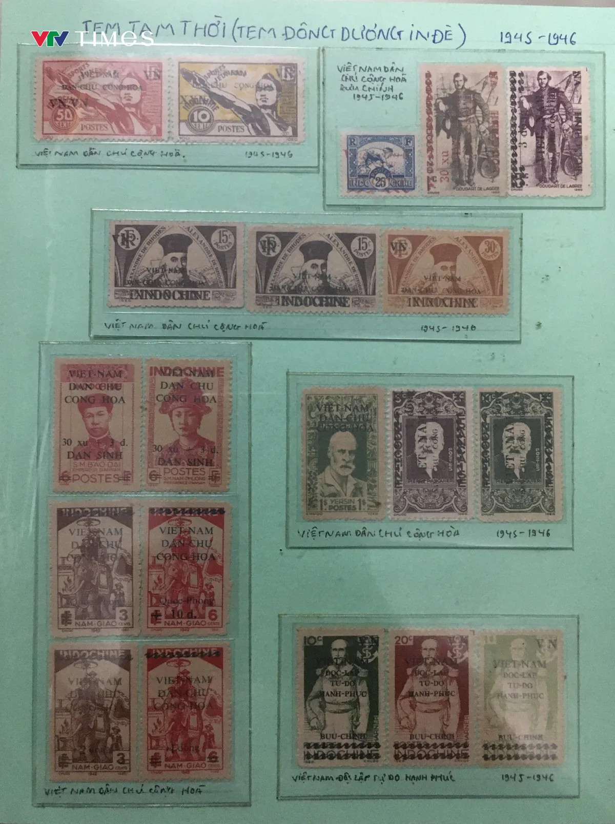 Những bộ tem ra đời theo sự kiện lịch sử - Ảnh 3.