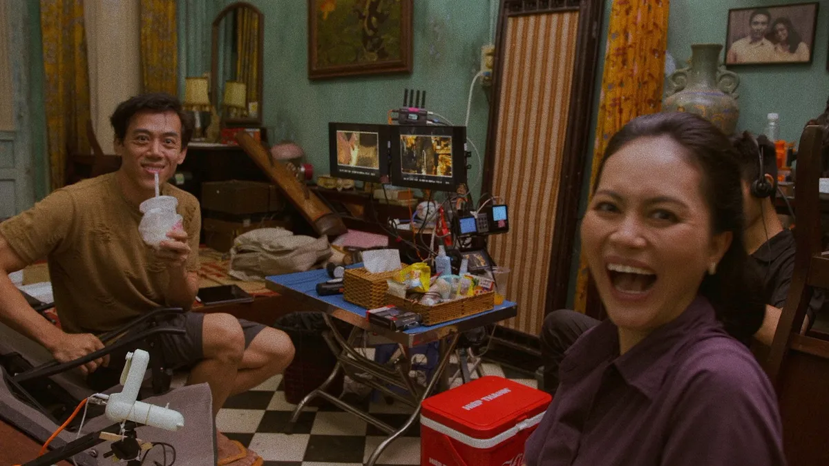 Quán Kỳ Nam hé lộ hậu trường nhiều tiếng cười của Đỗ Hải Yến, Liên Bỉnh Phát - Ảnh 2.