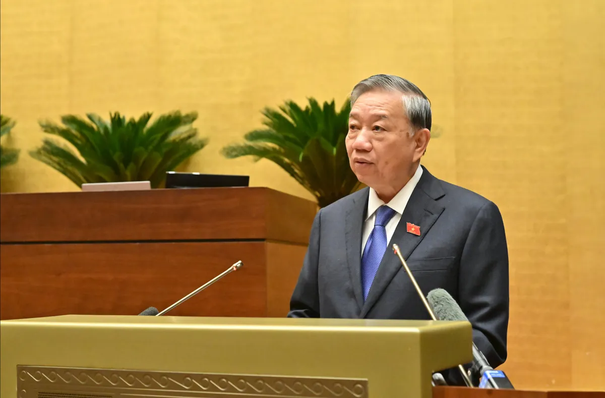 Tổng Bí thư Tô Lâm: Phấn đấu bầu đủ số lượng nhưng chất lượng đại biểu phải được đặt lên hàng đầu - Ảnh 1.