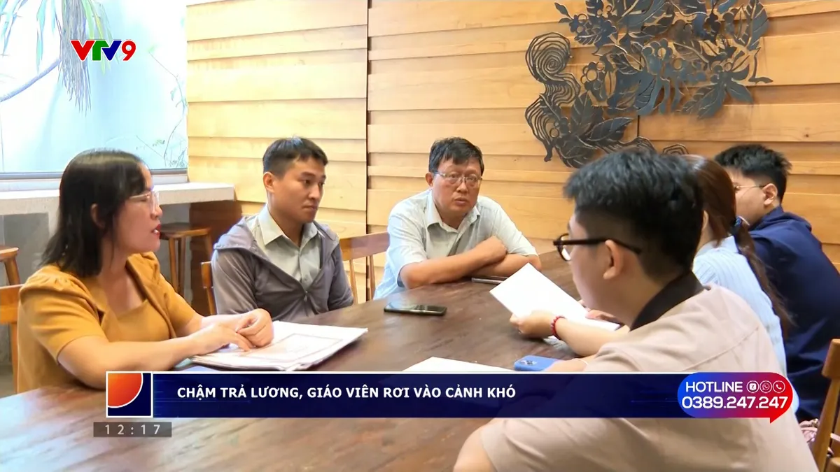 Alo V9 (17/11/2025): Chậm trả lương, giáo viên rơi vào cảnh khó