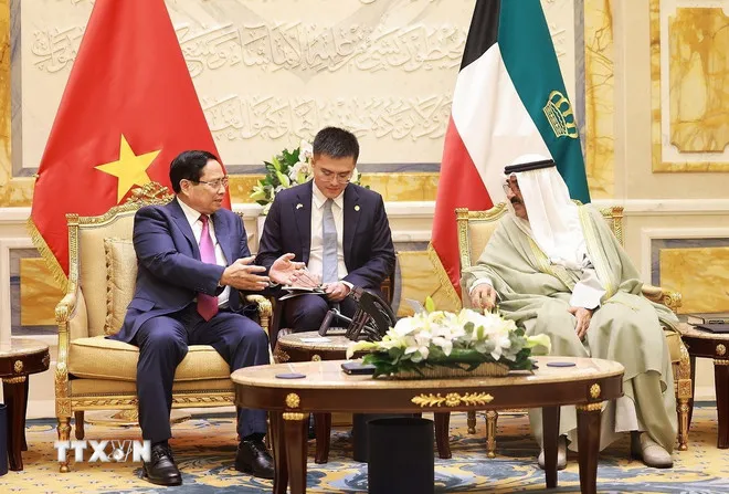 Nâng cấp quan hệ Việt Nam - Kuwait lên Đối tác chiến lược- Ảnh 2. Nâng cấp quan hệ Việt Nam - Kuwait lên Đối tác chiến lược- Ảnh 2.