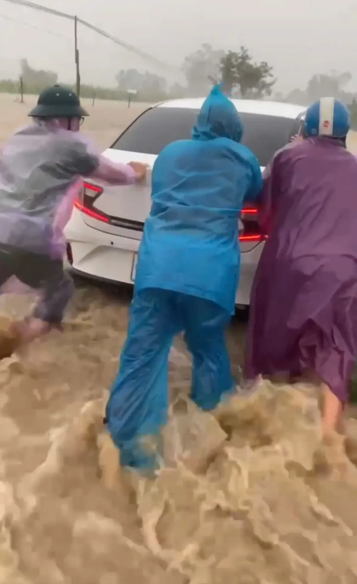 Quốc lộ 29 nối Đông - Tây Đắk Lắk bị chia cắt do ngập sâu- Ảnh 1.