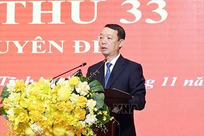 &Ocirc;ng Phan Thi&ecirc;n Định được bầu giữ chức Chủ tịch UBND tỉnh H&agrave; Tĩnh - Ảnh 2.