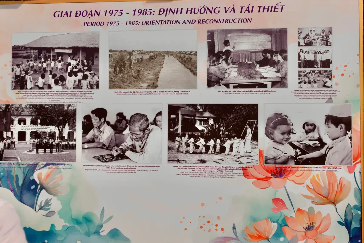 Nhìn lại dấu mốc đáng nhớ trong hành trình nửa thế kỷ phát triển của ngành giáo dục TP Hồ Chí Minh - Ảnh 3.