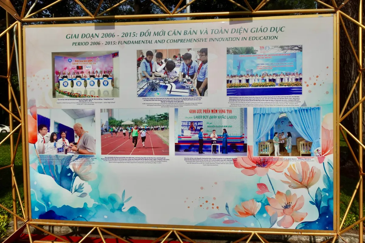 Nhìn lại dấu mốc đáng nhớ trong hành trình nửa thế kỷ phát triển của ngành giáo dục TP Hồ Chí Minh - Ảnh 4.