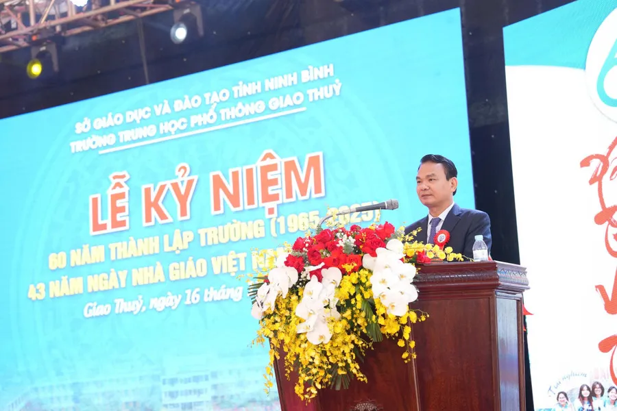 60 năm thành lập Trường THPT Giao Thủy: Hành trình dài vun đắp những ước mơ- Ảnh 5. 60 năm thành lập Trường THPT Giao Thủy: Hành trình dài vun đắp những ước mơ- Ảnh 5.