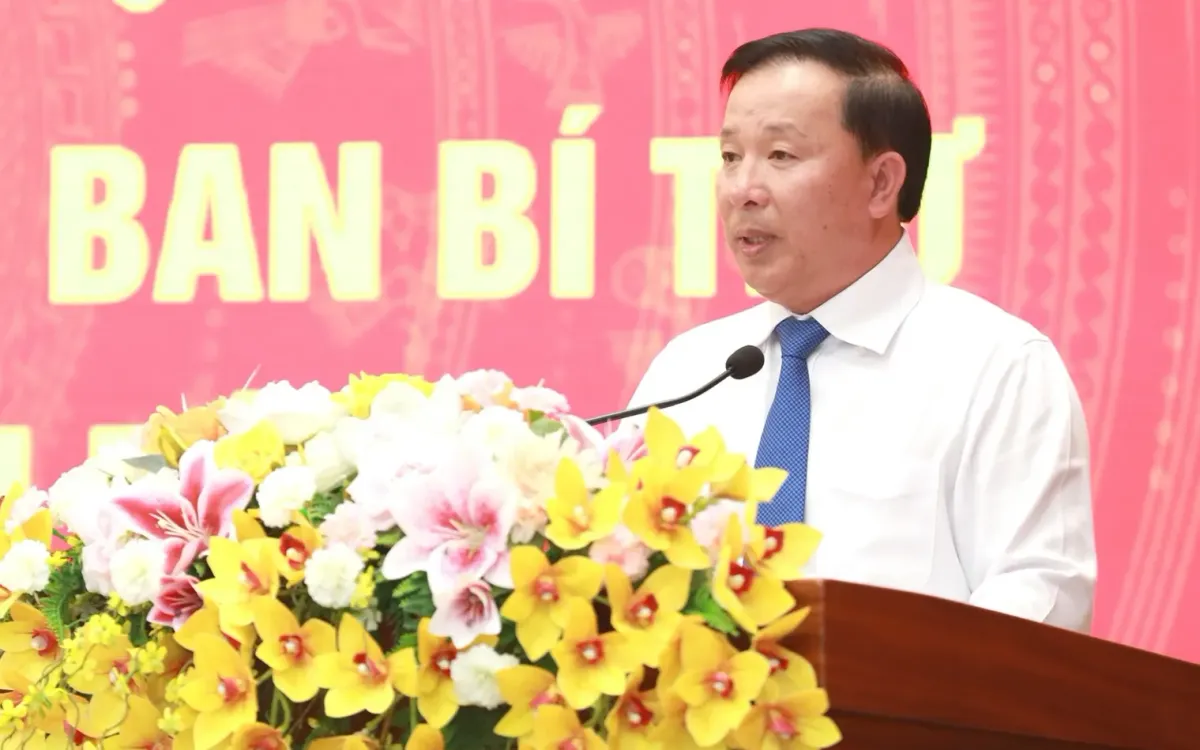 Đồng chí Nguyễn Văn Út, Phó Bí thư Tỉnh ủy Đồng Nai. Ảnh: Huy Anh