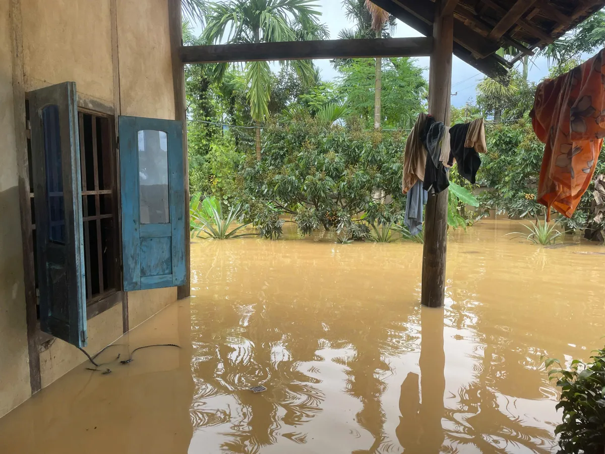 Đắk Lắk: Hàng trăm hộ dân bị ngập do mưa lũ. Khẩn trương ứng phó mưa lũ, sạt lở đất - Ảnh 1.