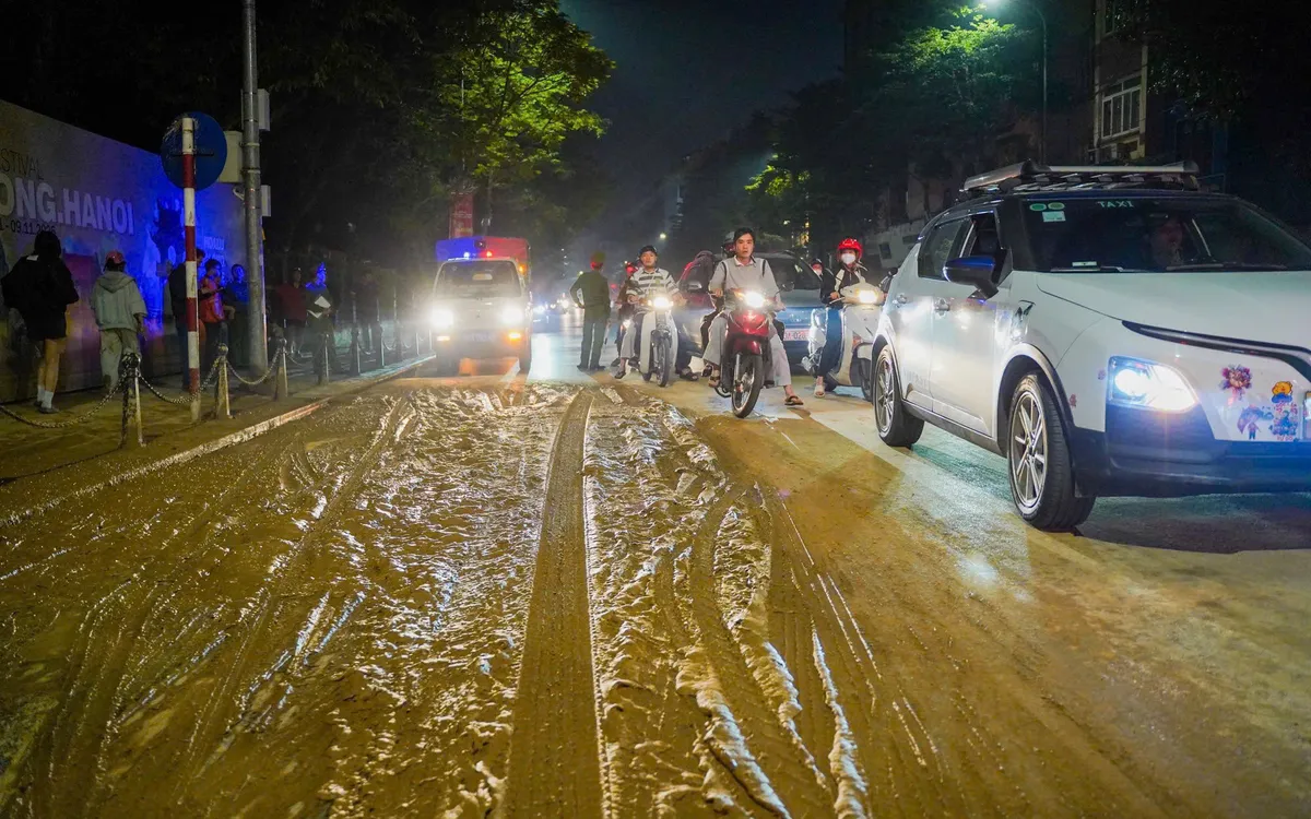 Hiện trường vụ việc.