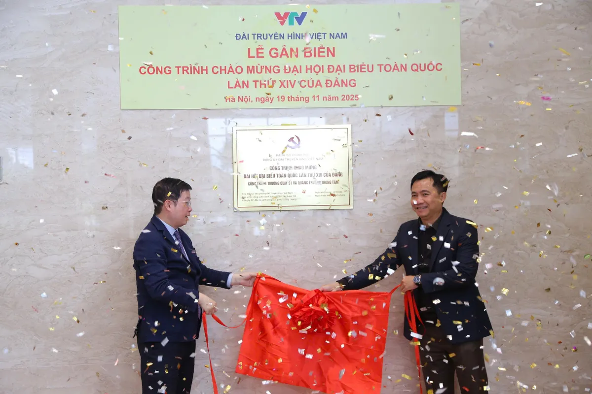 Đài THVN khánh thành dự án và ghi hình chương trình đầu tiên tại trường quay S1 - Ảnh 4.