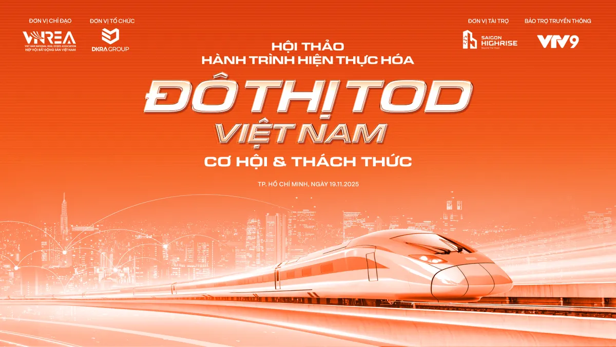 Trực tiếp Tọa đàm "Hành trình hiện thực hóa đô thị TOD Việt Nam: Cơ hội - thách thức"