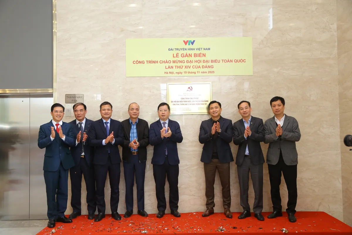 Đài THVN khánh thành dự án và ghi hình chương trình đầu tiên tại trường quay S1 - Ảnh 6.