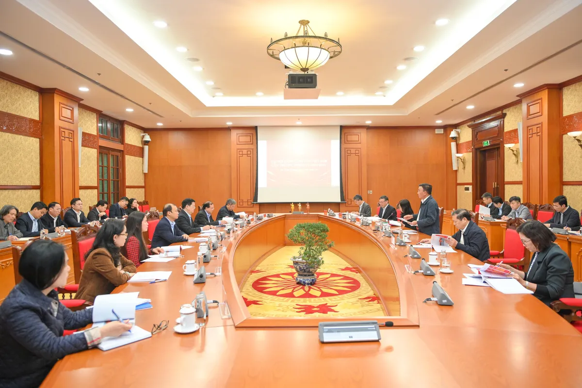 Thường trực Ban Bí thư: Đáp ứng yêu cầu cao nhất cho công tác tổ chức Đại hội XIV của Đảng - Ảnh 1.