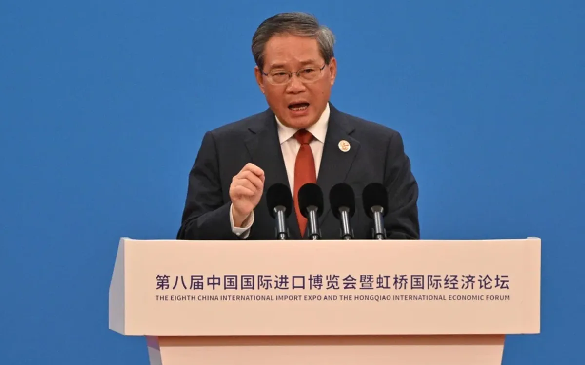 Thủ tướng Trung Quốc Lý Cường không có kế hoạch gặp Thủ tướng Nhật Bản Sanae Takaichi bên lề Hội nghị Thượng đỉnh G20 tại Nam Phi (Ảnh: AFP)