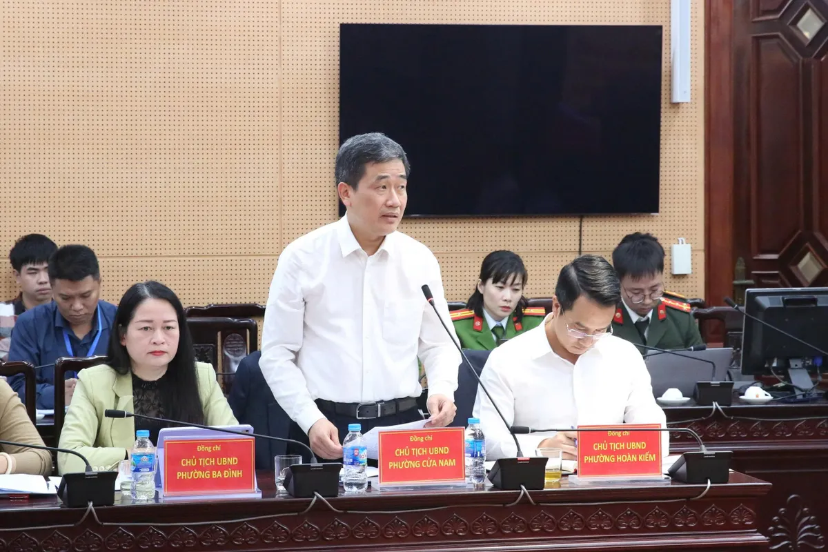 Hà Nội: thí điểm xây dựng phường Hoàn Kiếm, Cửa Nam, Ba Đình kiểu mẫu về trật tự, văn minh đô thị  - Ảnh 2.