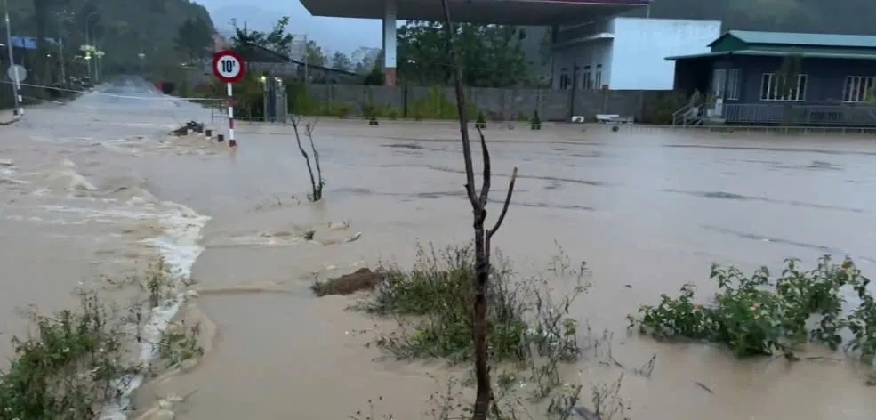 Lâm Đồng: Một người đàn ông bị nước lũ cuốn trôi mất tích - Ảnh 1.