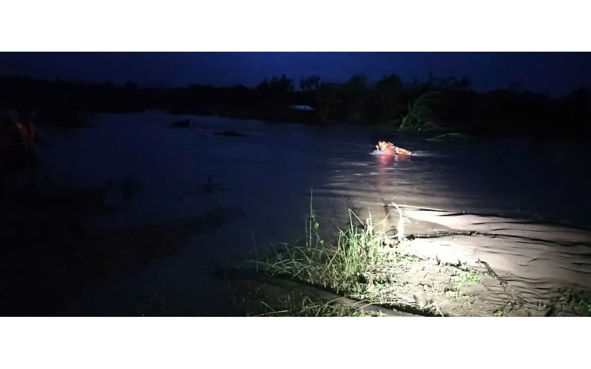 Hai nạn nhân được đưa ra khỏi vùng nguy hiểm, được chăm sóc sức khỏe ban đầu và chuyển về nơi trú ẩn an toàn.