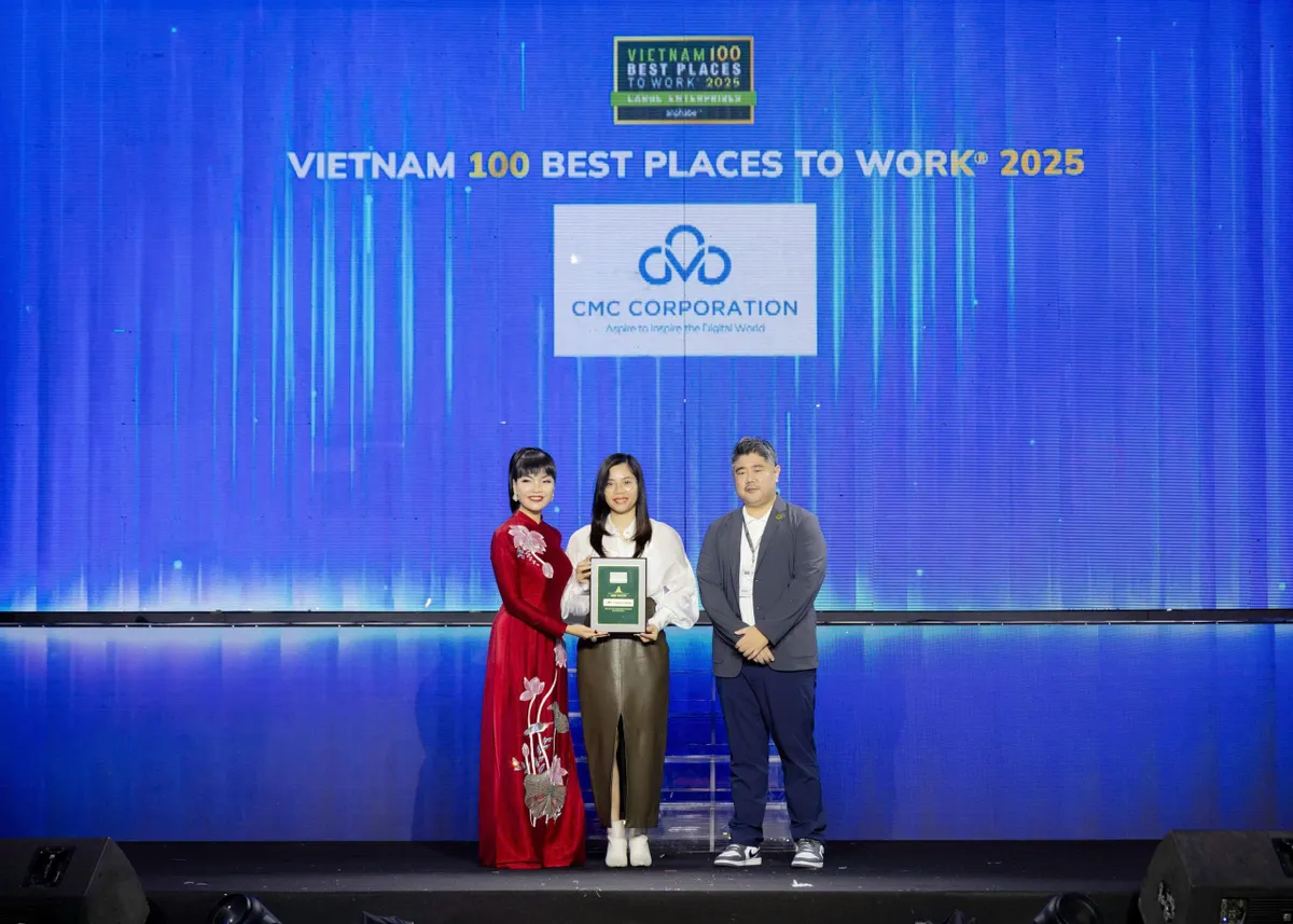 Nhiều doanh nghiệp công nghệ được vinh danh trong Top 100 Nơi làm việc tốt nhất Việt Nam 2025 - Ảnh 1.