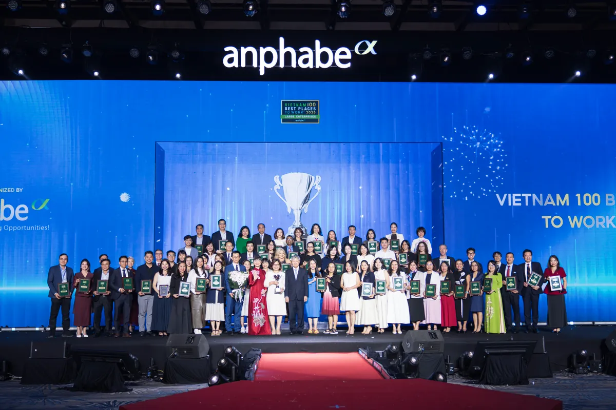 Nhiều doanh nghiệp công nghệ được vinh danh trong Top 100 Nơi làm việc tốt nhất Việt Nam 2025 - Ảnh 2.