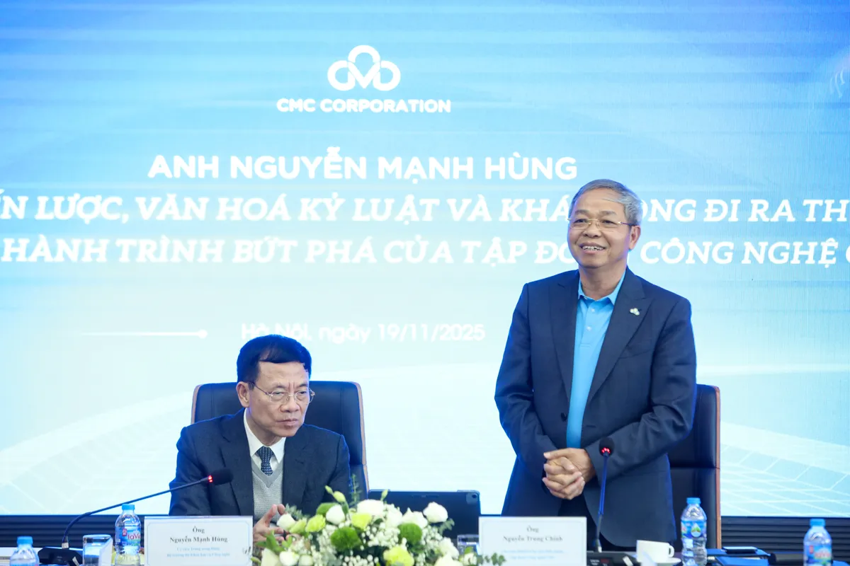 Bộ trưởng Nguyễn Mạnh Hùng: “CMC muốn bứt phá, phải đi đến cùng với sản phẩm” - Ảnh 3.