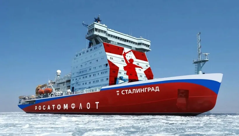 Nga tăng cường hạm đội tàu phá băng hạt nhân - Ảnh 1.
