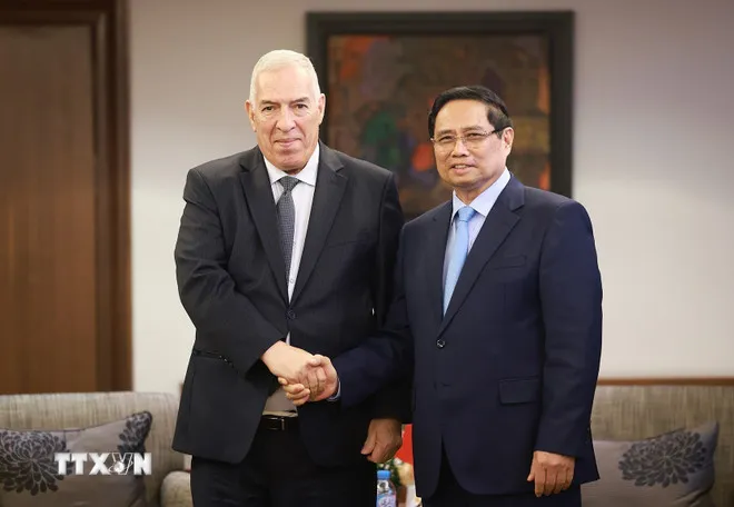 Thủ tướng làm việc với các Bộ, Tập đoàn của Algeria để cụ thể hóa quan hệ Đối tác Chiến lược- Ảnh 2. Thủ tướng làm việc với các Bộ, Tập đoàn của Algeria để cụ thể hóa quan hệ Đối tác Chiến lược- Ảnh 2.