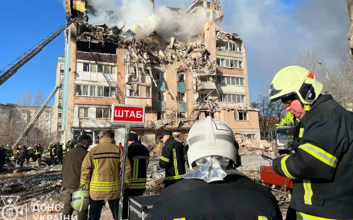 Nga vừa thực hiện cuộc tấn công lớn vào Ternopil ở miền Tây Ukraine (Ảnh: AFP)