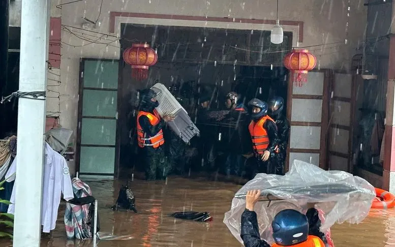 Dự báo, từ ngày 24/11 mưa lớn ở Trung Bộ có xu hướng giảm nhanh. (Ảnh minh họa: Nguồn VGP)