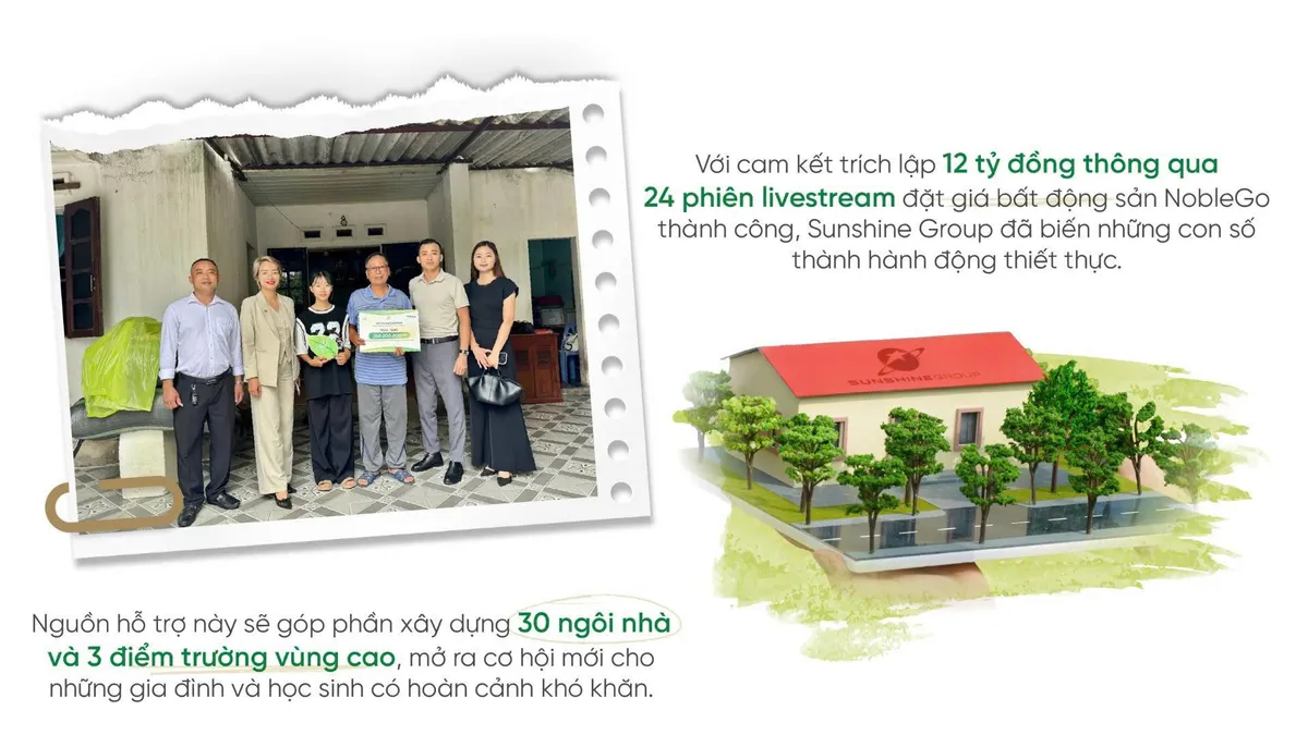 Sunshine Group trích lập 12 tỷ đồng trao mái nhà và điểm trường mơ ước - Ảnh 9.