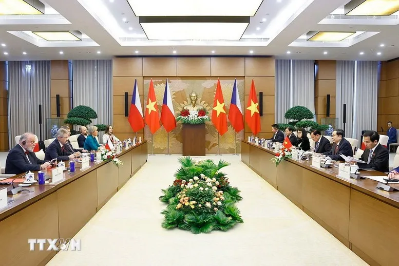 Việt Nam luôn coi trọng thúc đẩy quan hệ hợp tác nhiều mặt với Czech - Ảnh 1.
