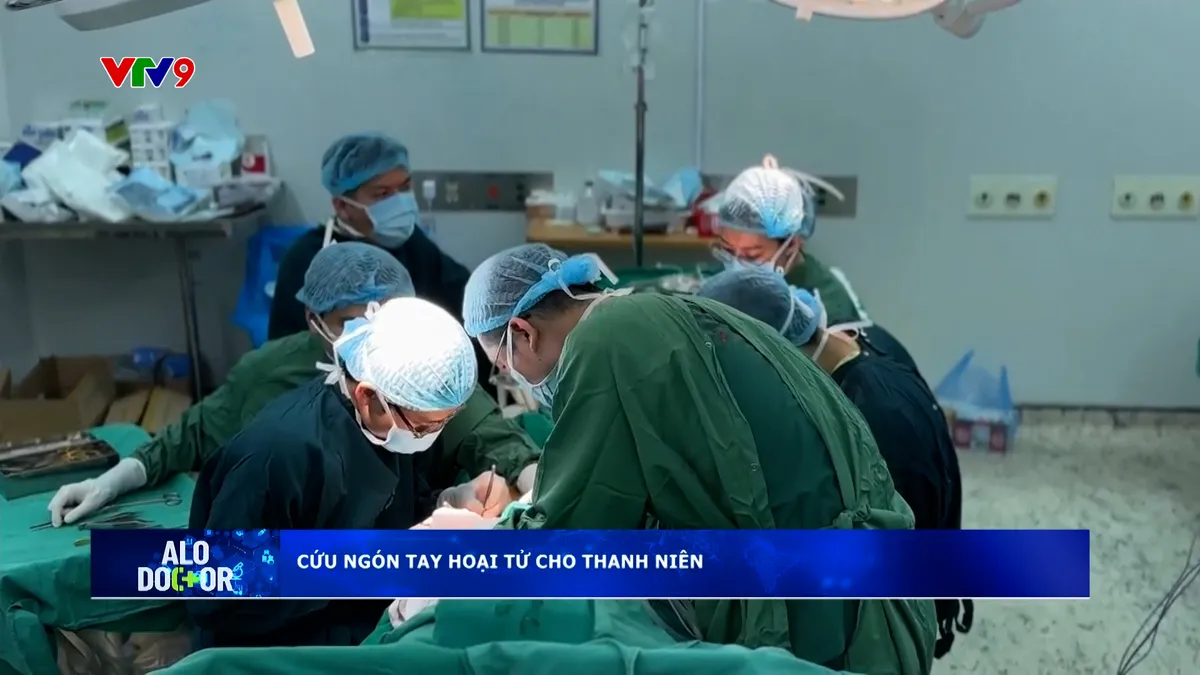 Alo Doctor (21/11/2025): Cứu ngón tay hoại tử cho thanh niên