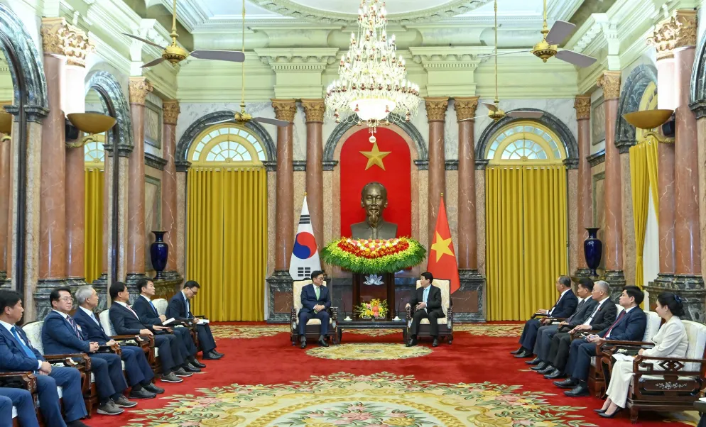 Tạo hành lang pháp lý thuận lợi thúc đẩy quan hệ Việt Nam - Hàn Quốc - Ảnh 1.
