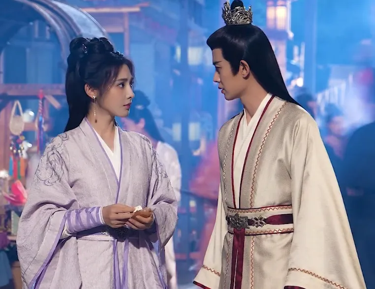 Bành Tiểu Nhiễm khóc trượt kính áp tròng vẫn tiếp tục diễn - Ảnh 1.