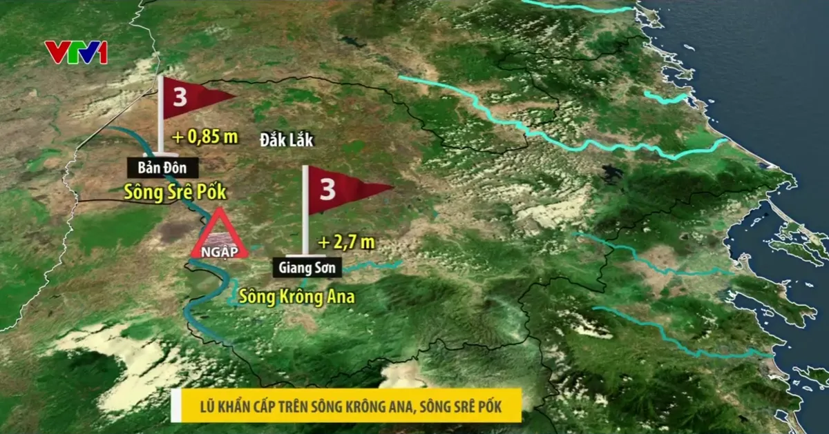 Lũ trên nhiều sông vẫn ở mức nguy hiểm- Ảnh 1.