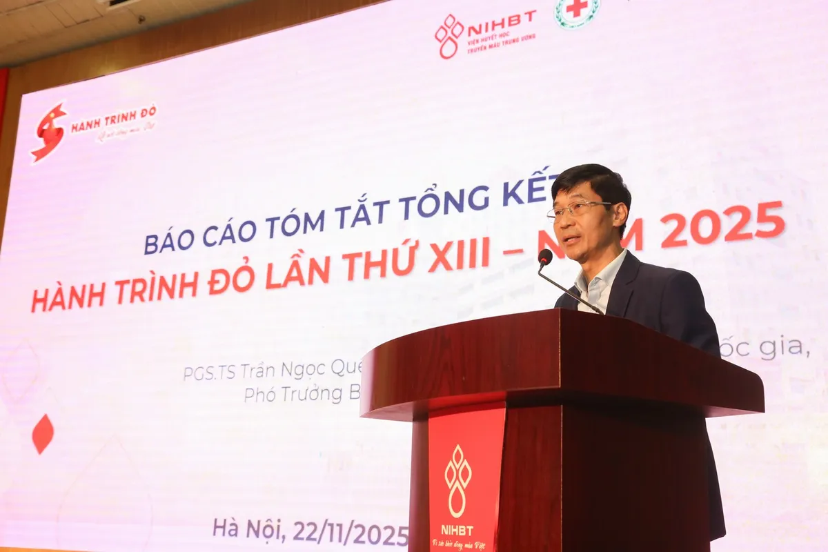 Hơn 1 triệu đơn vị máu được hiến tặng qua 13 năm tổ chức Hành trình Đỏ - Ảnh 2.