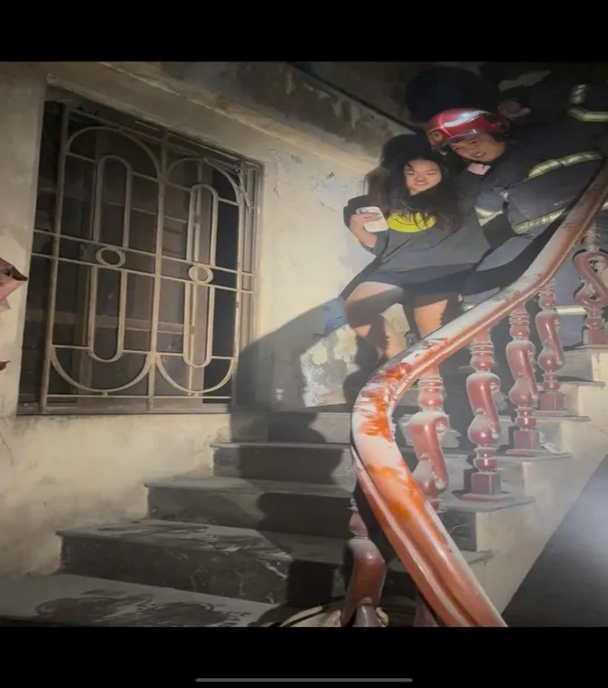 Kịp thời giải cứu 3 người trong vụ cháy nhà dân - Ảnh 2.