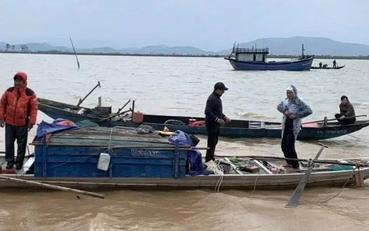 Vị trí tìm kiếm được người đàn ông mất tích do lật thuyền trên sông Gianh.