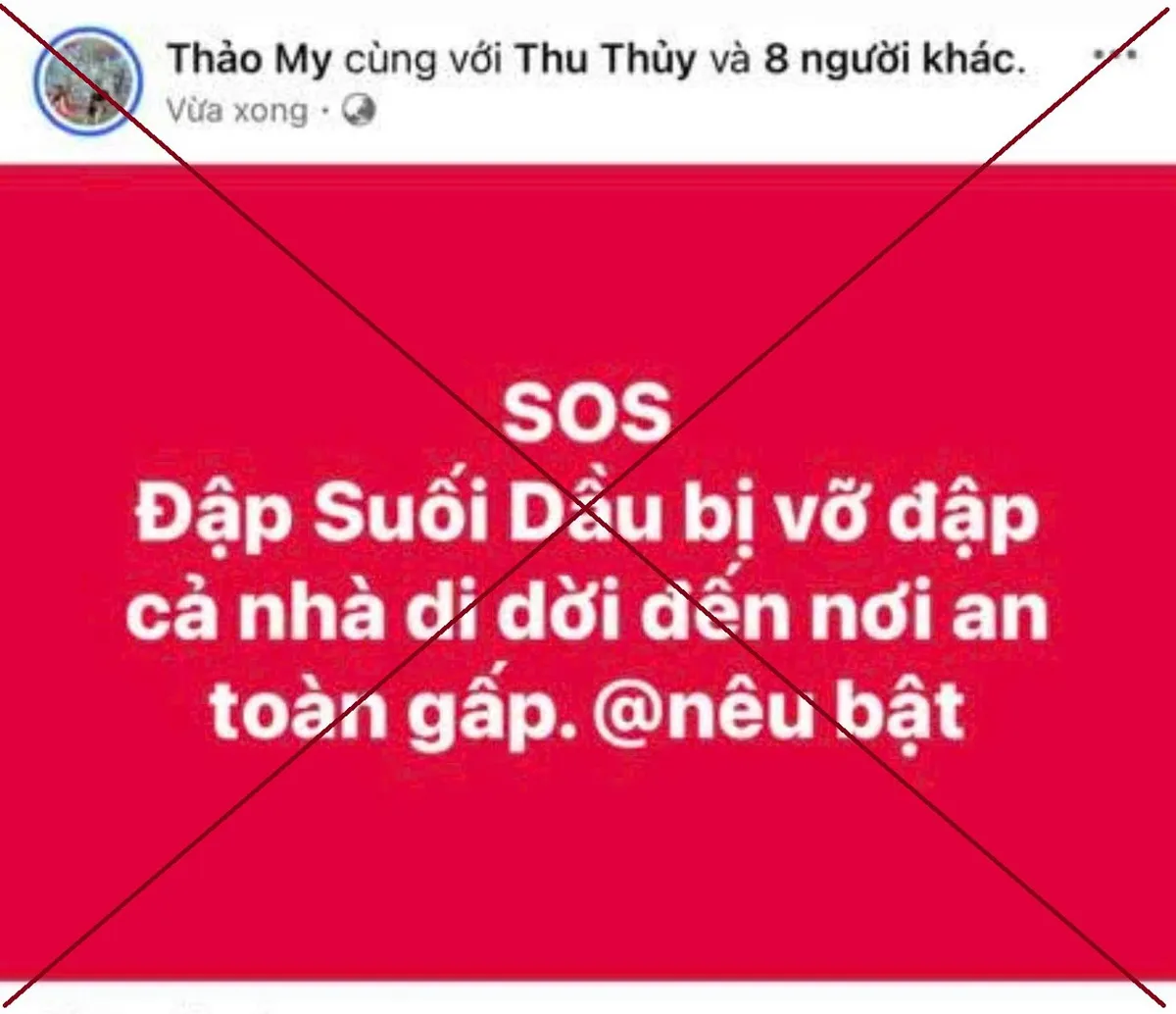 Công an Khánh Hòa làm việc với 2 đối tượng đăng tải thông tin thất thiệt vỡ đập ở Khánh Hòa - Ảnh 2.
