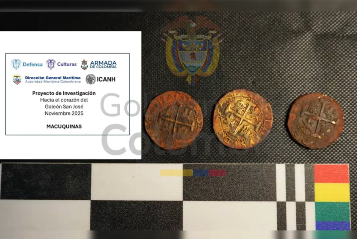 Colombia thu hồi thành công báu vật từ chiến hạm đắm cách đây 300 năm- Ảnh 1.