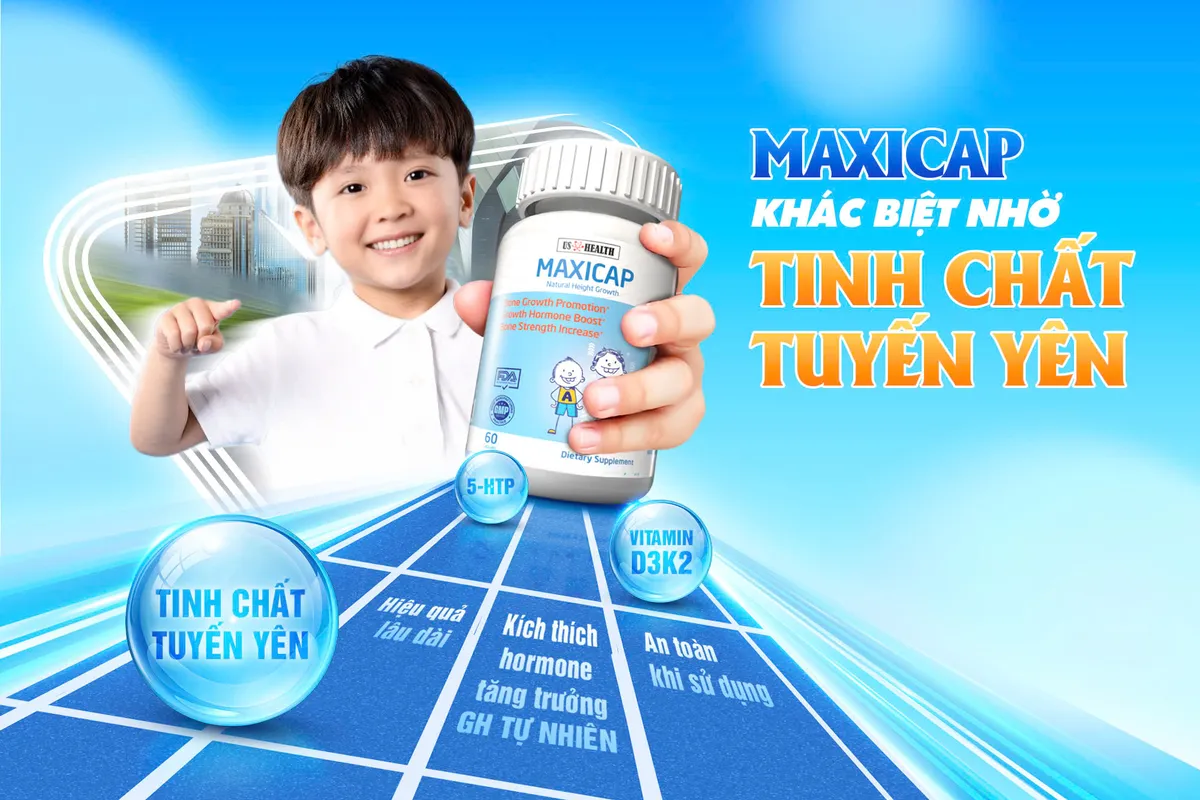 Maxicap - Bước đột phá từ Mỹ kích hoạt tăng trưởng tự nhiên, giúp trẻ tăng chiều cao an toàn, bền vững- Ảnh 4. Maxicap - Bước đột phá từ Mỹ kích hoạt tăng trưởng tự nhiên, giúp trẻ tăng chiều cao an toàn, bền vững- Ảnh 4.