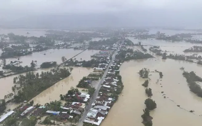 Nhiều nơi ở Đắk Lắk ngập sâu những ngày qua.