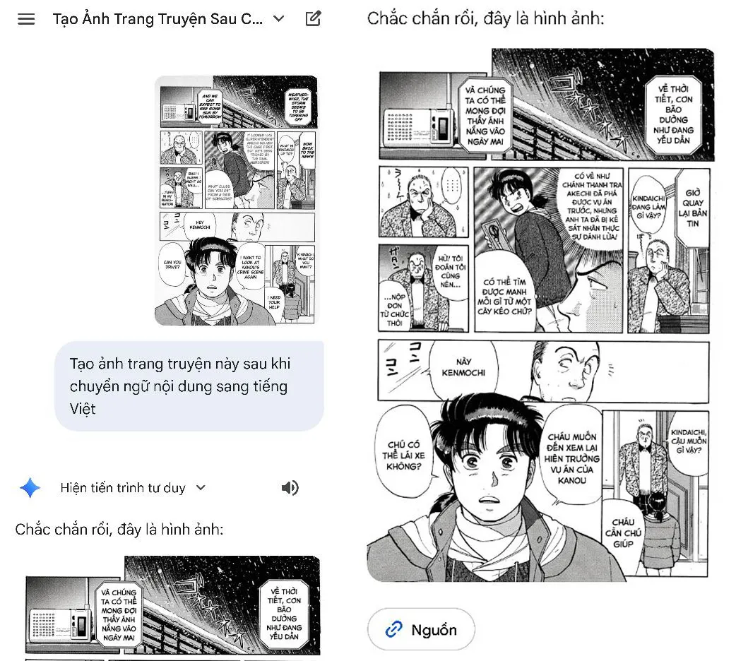 Minh chứng cho sức mạnh của Nano Banana Pro: Dịch truyện tranh chưa bao giờ dễ d&agrave;ng đến thế - Ảnh 6.