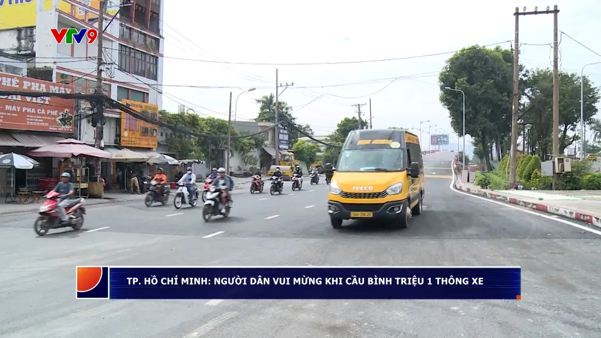 Alo V9 (24/11/2025): TP. Hồ Chí Minh: Người dân vui mừng khi cầu Bình Triệu 1 thông xe