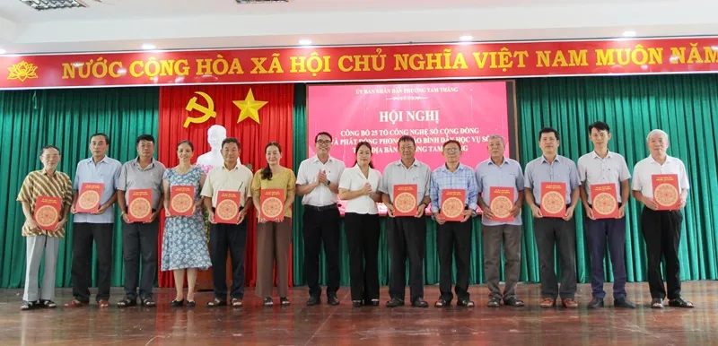 Phường Tam Thắng thành lập 25 Tổ Công nghệ số cộng đồng hỗ trợ người dân - Ảnh 2.