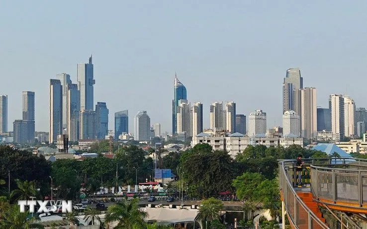 Quang cảnh thủ đô Jakarta, Indonesia. (Ảnh: THX/TTXVN)